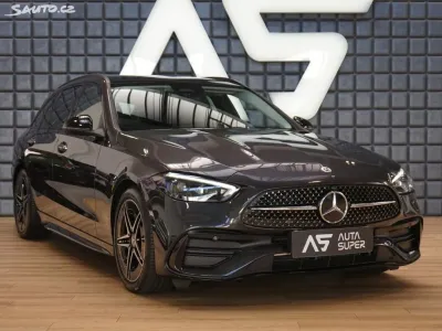 Mercedes-Benz Třídy C 220d 4M AMG HUD Pano Tažné